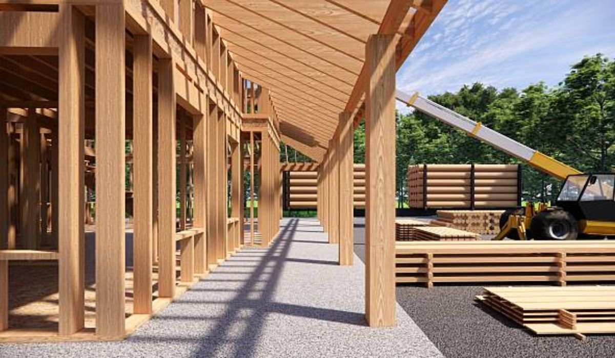 Modern Log Home Design